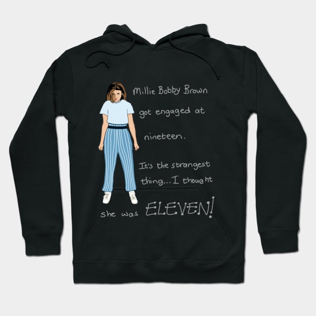 Eleven Hoodie by cheriedirksen